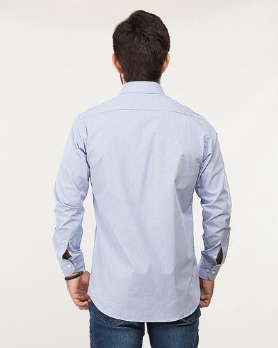 D Blue | Sold by: Oxford Oxford D Blue Formal Shirt For Men Oxford