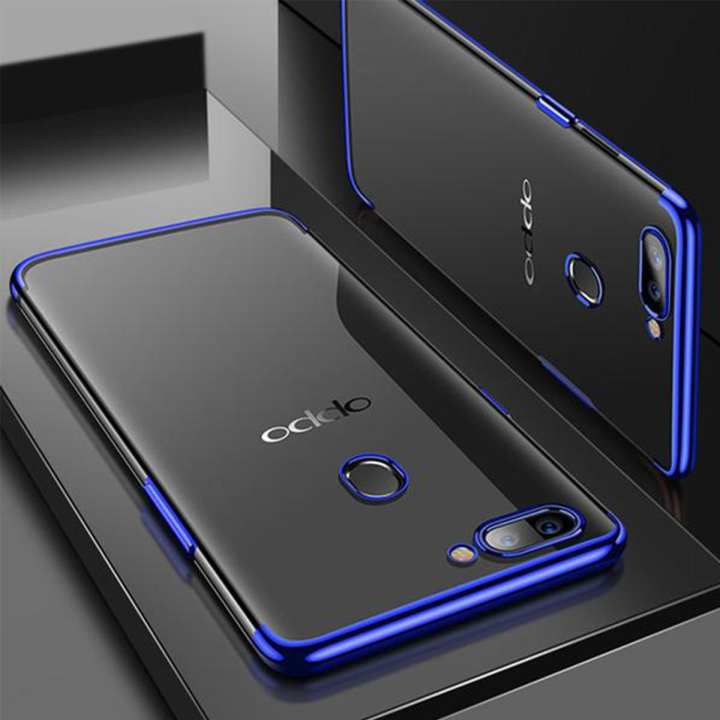 Oppo A3S – Ultra Thin Soft TPU Matte Colour Silicone Case Cover
