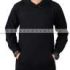 Blue Fleece Printed Pull Over Hoodie for Men