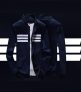 Blue Fleece Sports Jacket For Men