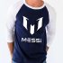 Messi Stylish Printed Raglan T Shirts Full Sleeves