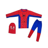 Sooper.pk Spider-Man Costume for Kids Multi-Color Polyester