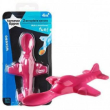 Tommee Tippee Aeroplane Spoons in Pink